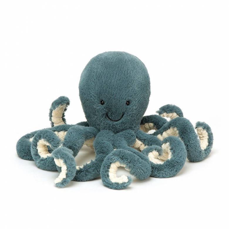 Small Little Storm Octopus Soft Toy By Jellycat