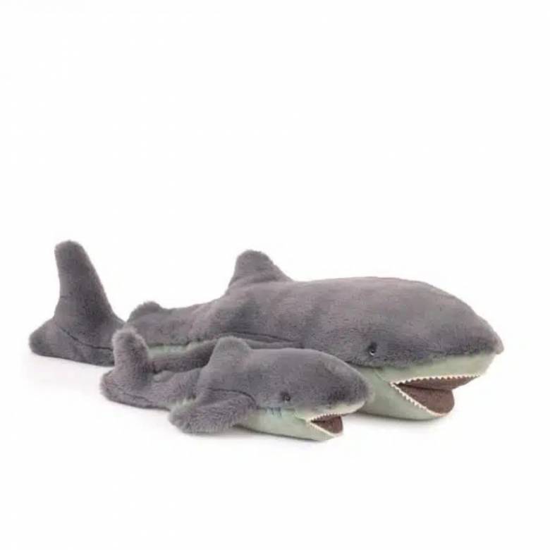 Small Shark Soft Toy By Moulin Roty 0+