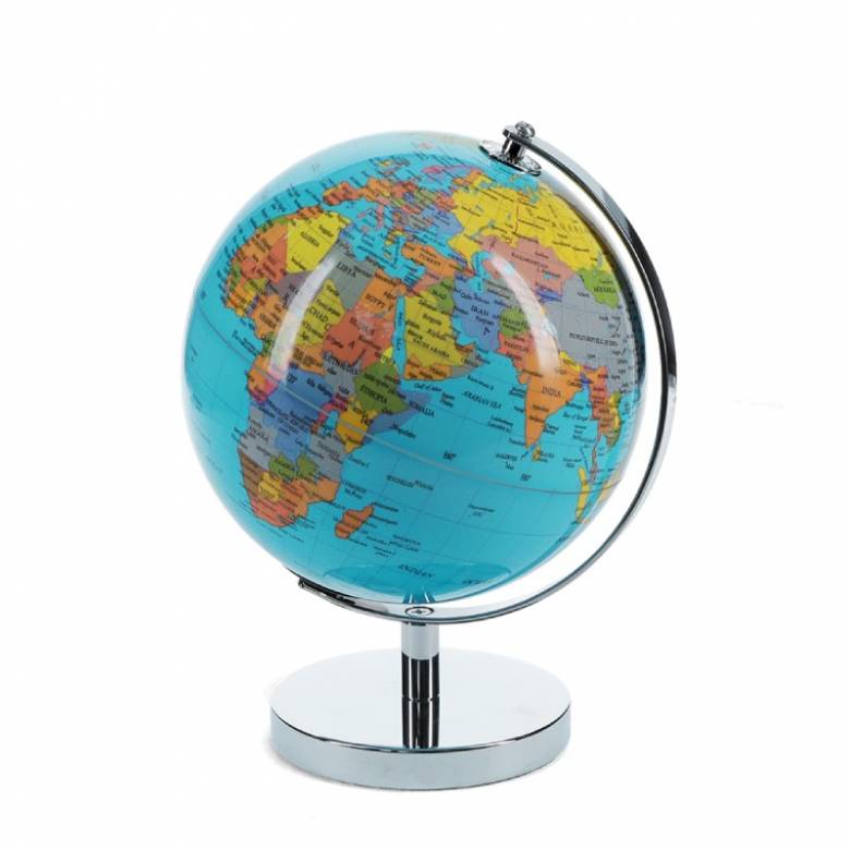 Small USB Illuminated Globe Light In Classic Colours