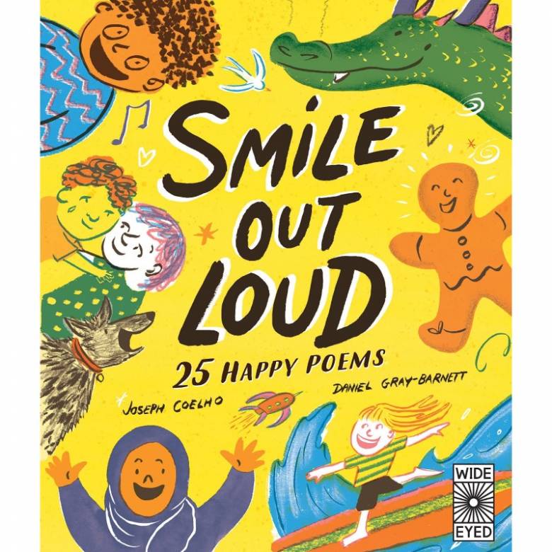 Smile Out Loud: 25 Happy Poems - Hardback Book