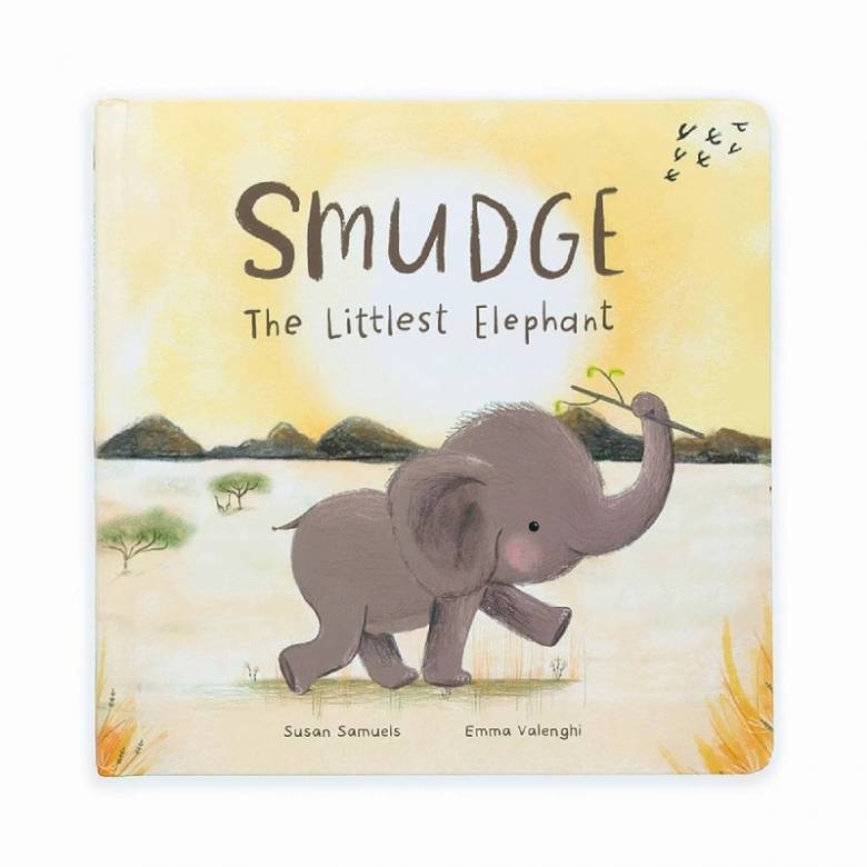 Smudge The Littlest Elephant - Book By Jellycat