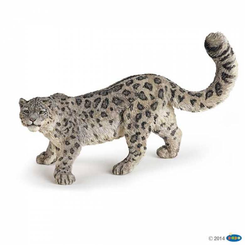 Snow Leopard - Papo Wild Animal Figure