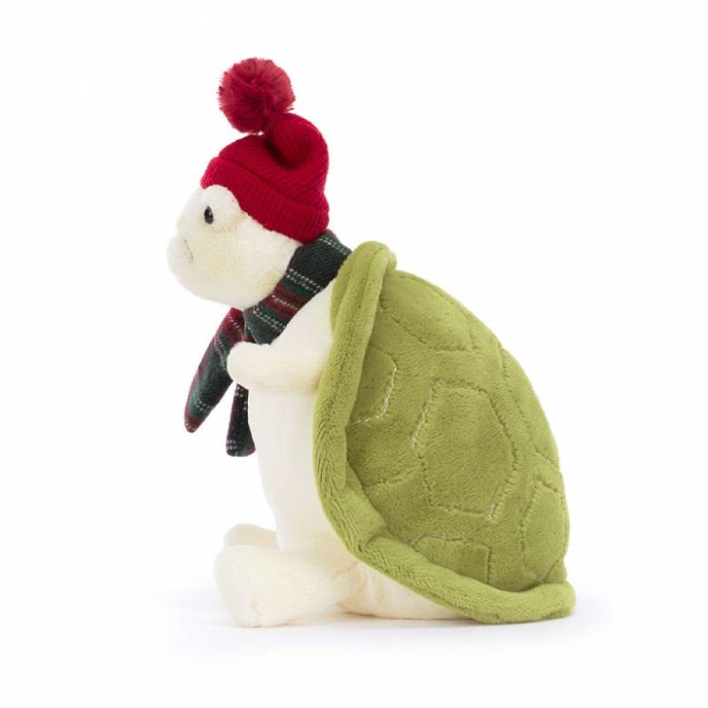 Snowman Timmy Turtle Christmas Soft Toy By Jellycat 0+