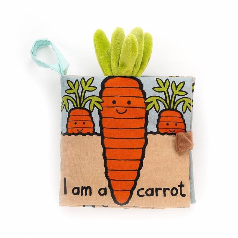 Soft Carrot Book By Jellycat 0+