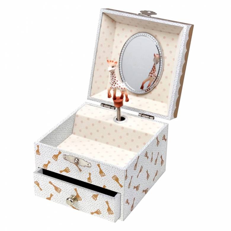 Sophie La Girafe Musical Jewellery Box With Drawer