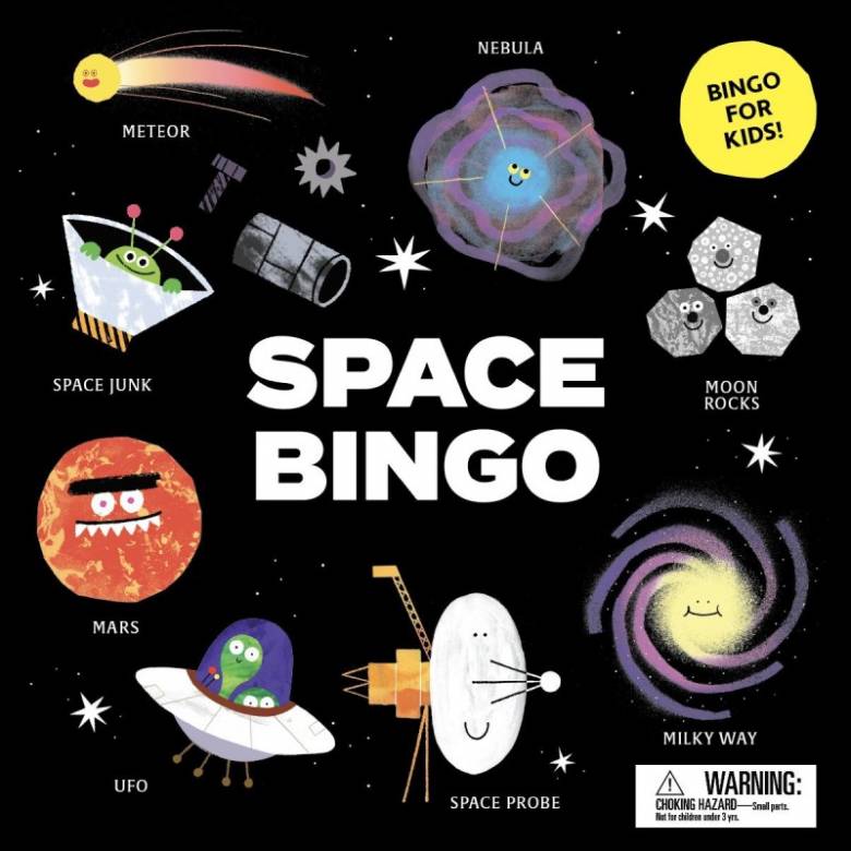 Space Bingo Game 3+