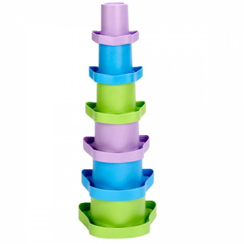 My First Stacking Cups By Green Toys - Recycled Plastic 6m+