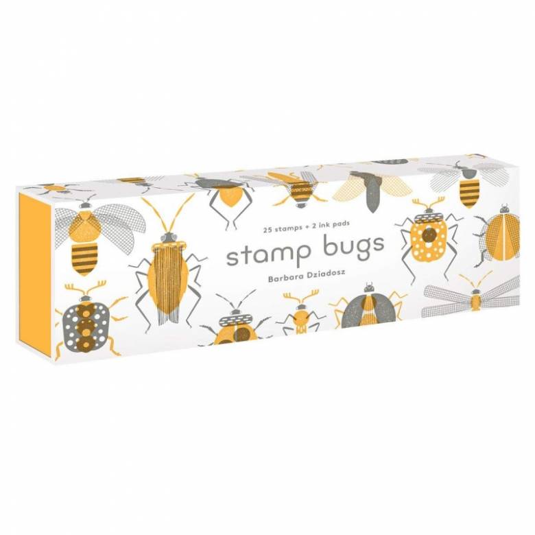 Stamp Bugs - 25 Piece Wooden Stamp Set