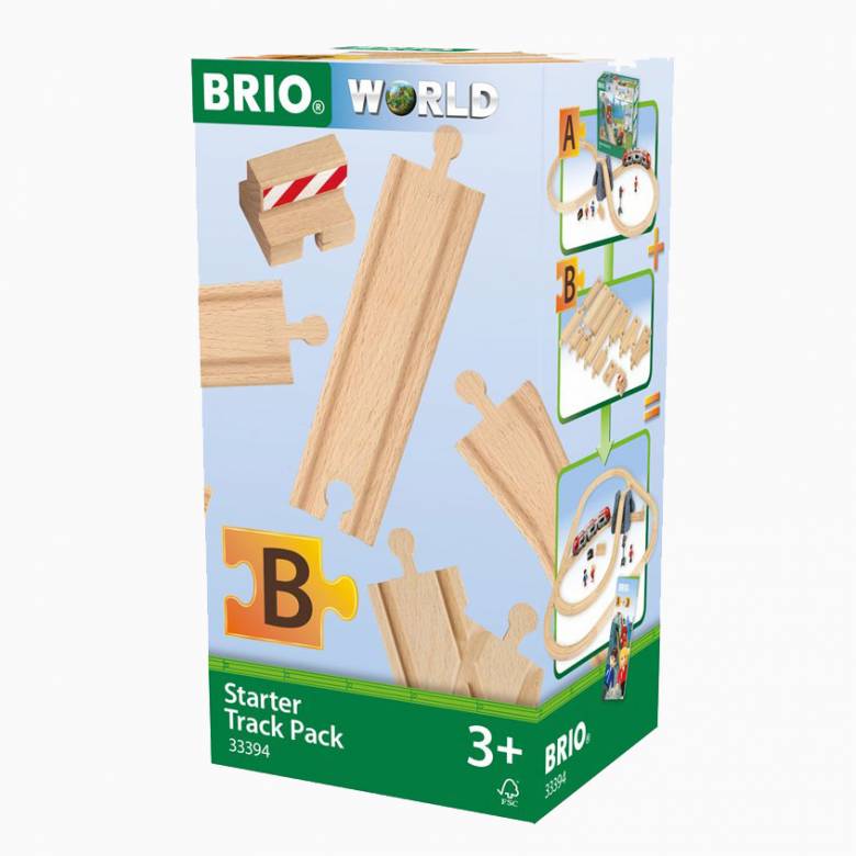 50 Piece Expansion Track BRIO® Wooden Railway 33772