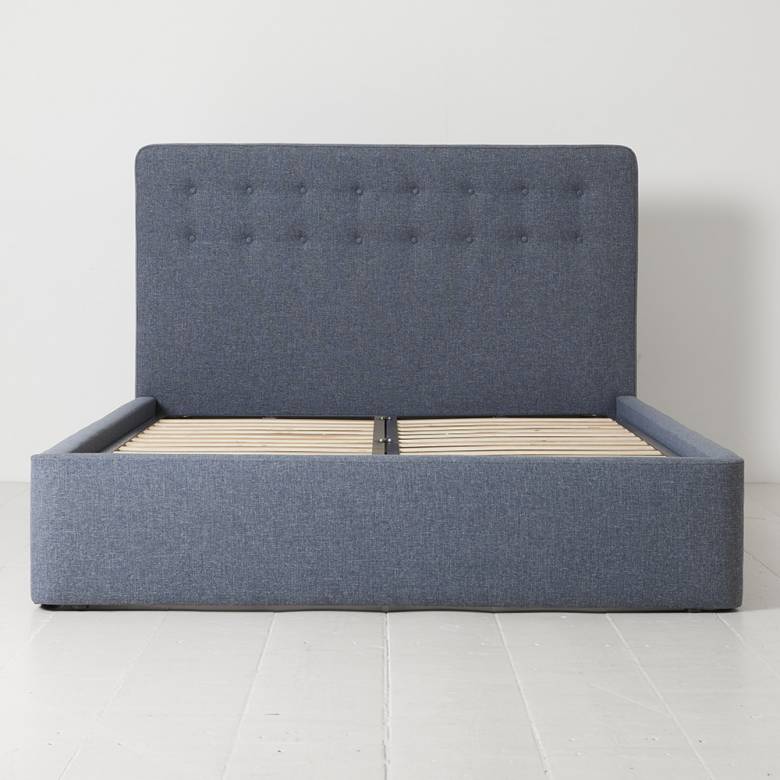 Swyft Bed 01 - Double Size Bed Frame - Linen Midnight