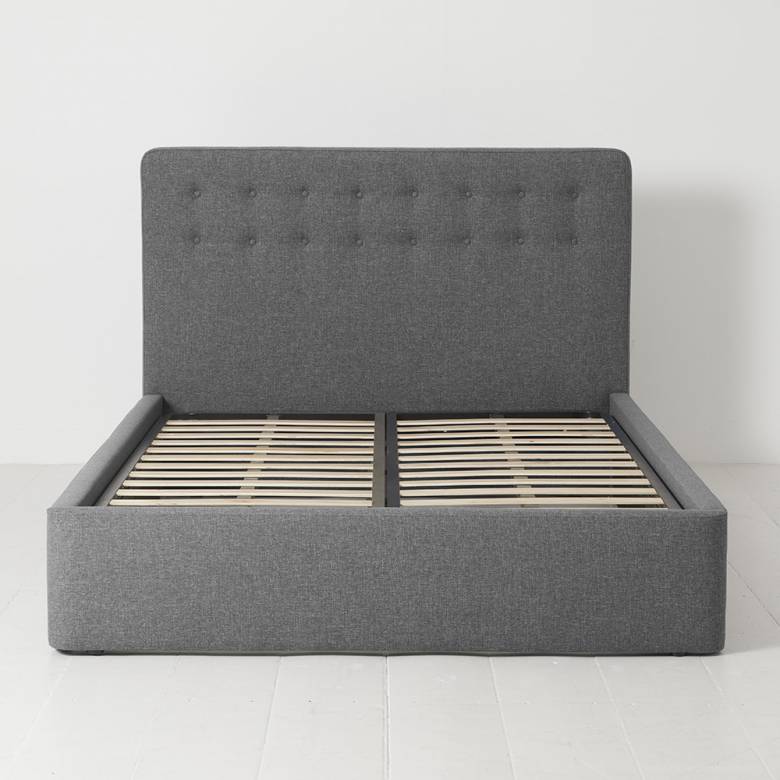 Swyft Bed 01 - Double Size Bed Frame - Linen Stone