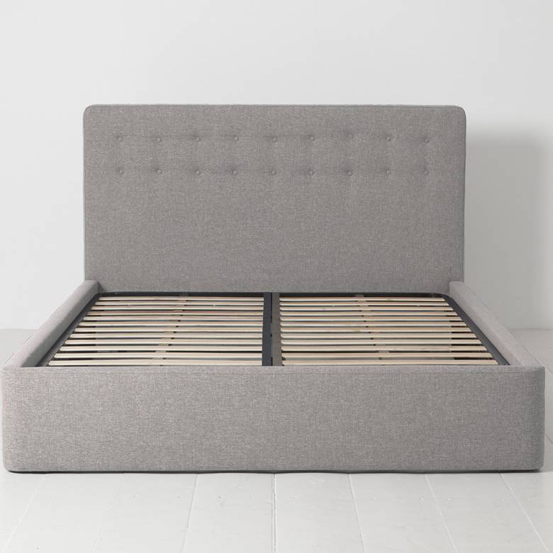 Swyft - Bed 01 - King Size Bed Frame - Linen Natural