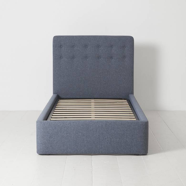 Swyft Bed 01 - Single Size Bed Frame - Linen Midnight