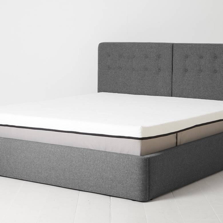 Swyft Bed 01 - Super King Size Bed Frame - Linen Stone