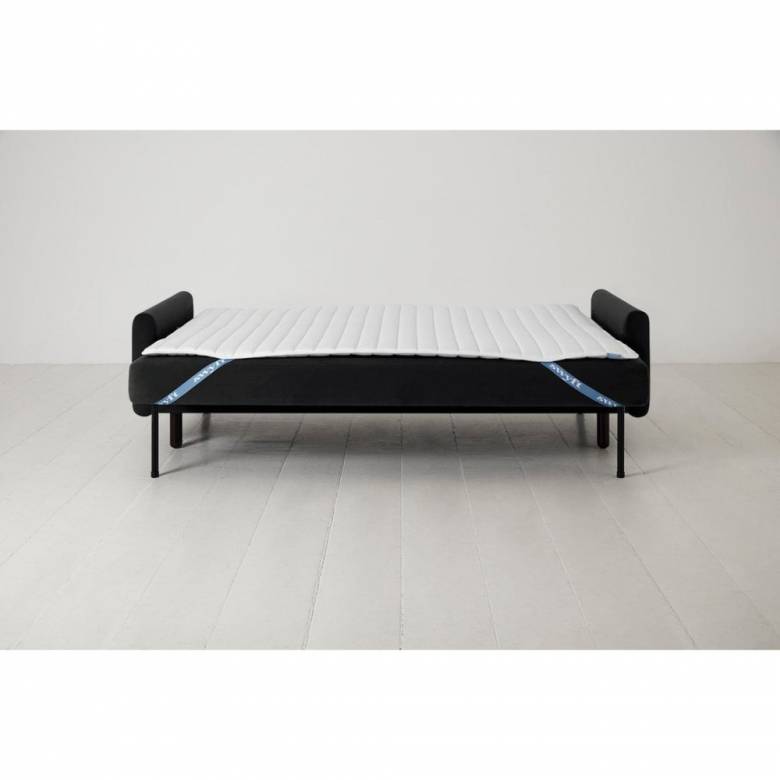 Swyft Model 04 - 3 Seater Sofa Bed - Velvet Charcoal