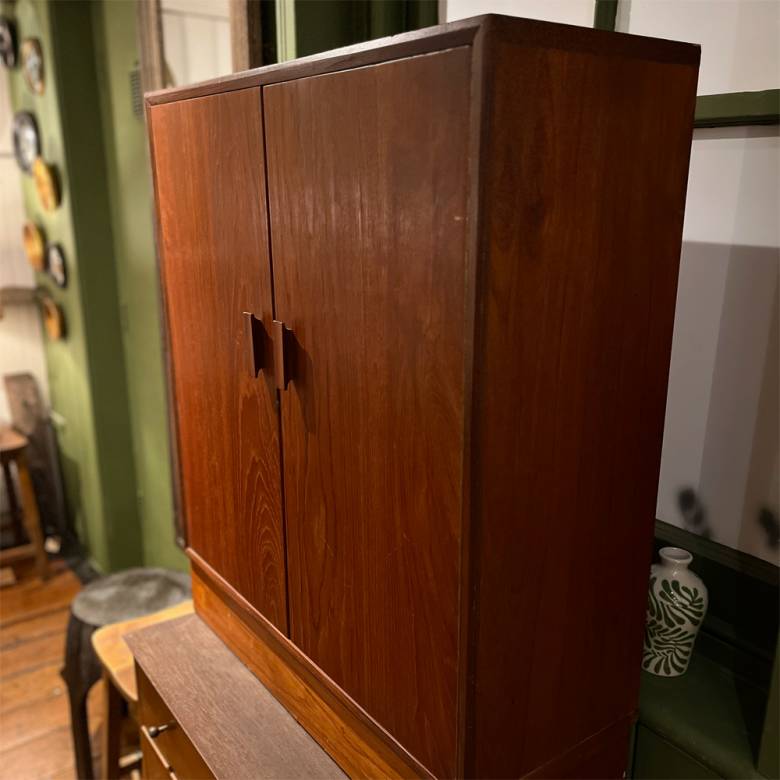 Teak 2 Door Cabinet