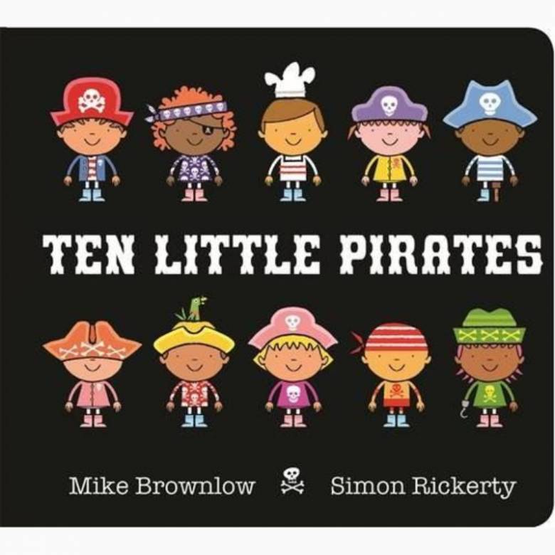 Ten Little Pirates - Board Book