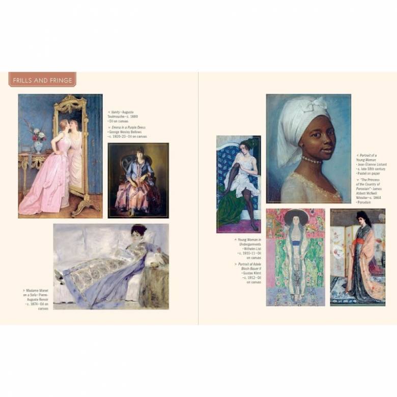 The Art Lover's Sticker Book - Hardback Book