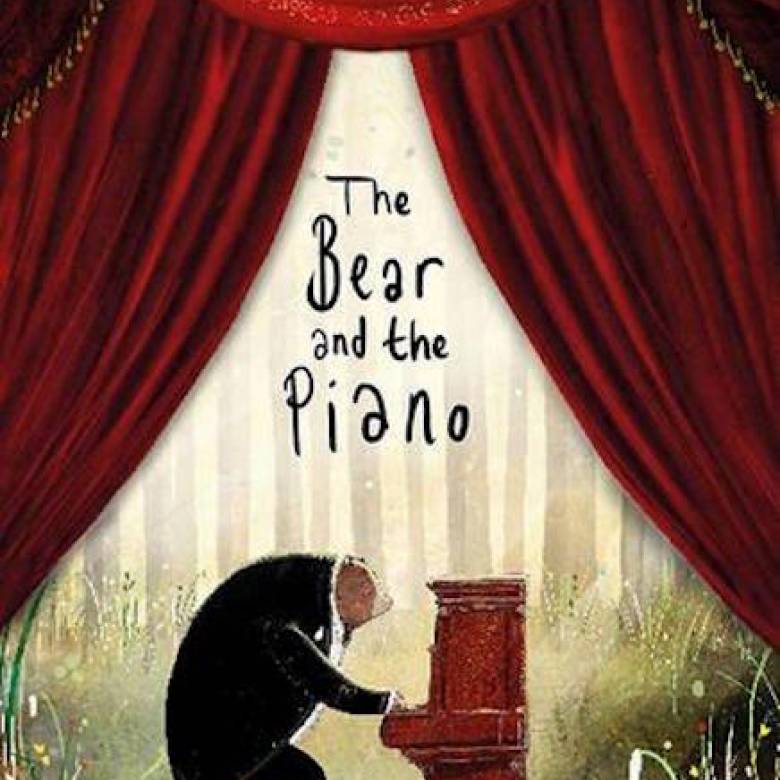 The Bear And The Piano Paperback Book