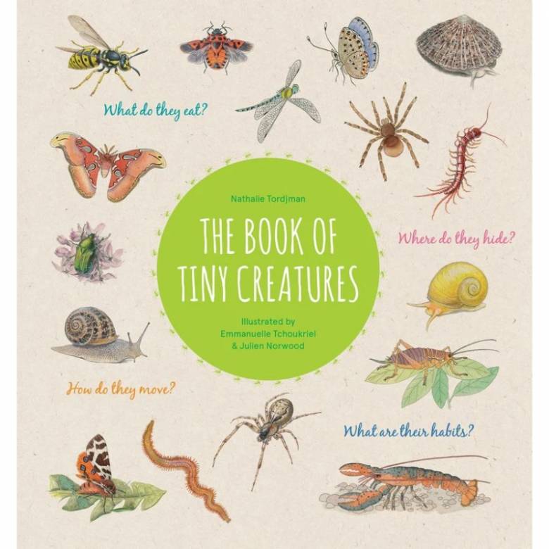 The Book Of Tiny Creatures By Nathalie Tordjman - Hardback Book