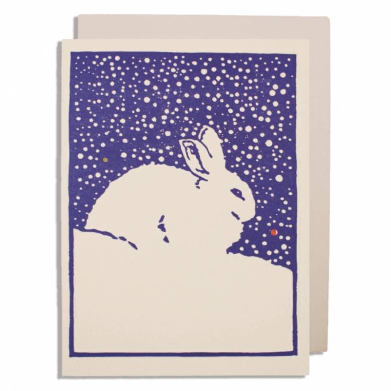 The Christmas Rabbit - Single Christmas Card
