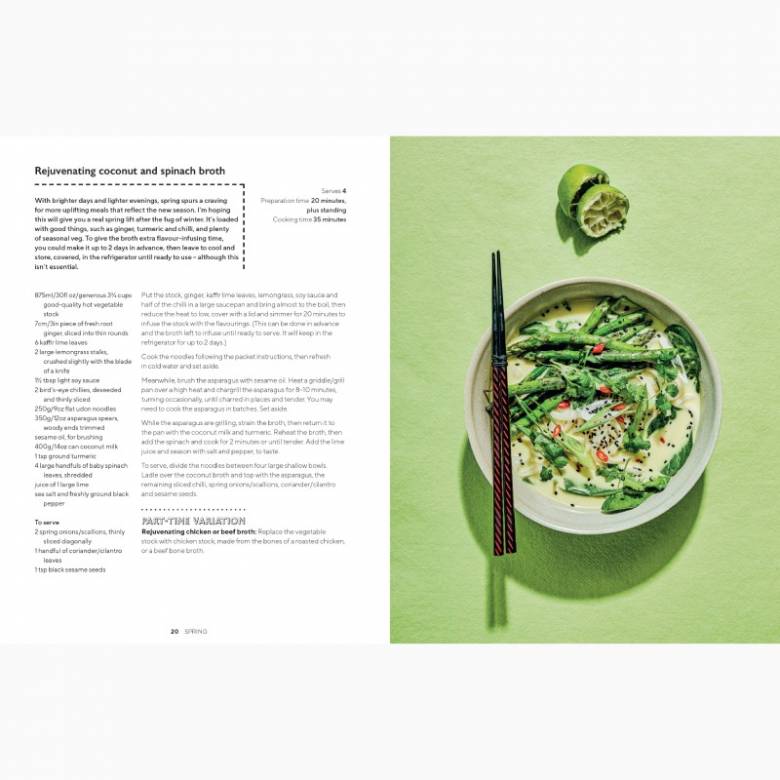 The Part-Time Vegetarian's Year - Hardback Book