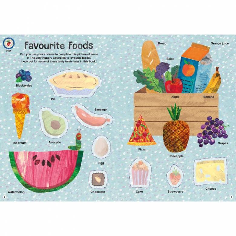 The Very Hungry Caterpillar's Feast Sticker & Colouring Book