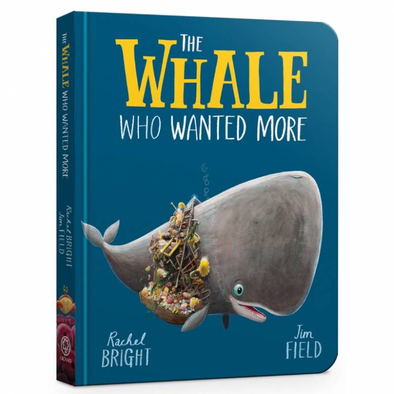 The Whale Who Wanted More - Board Book