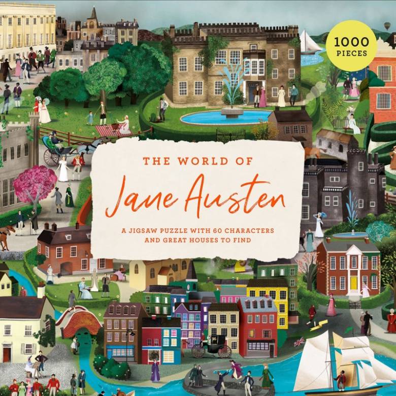 The World Of Jane Austen - 1000 Piece Jigsaw Puzzle