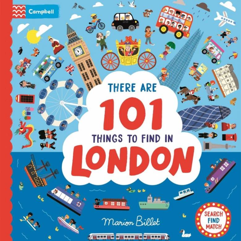 There Are 101 Things to Find in London - Board Book