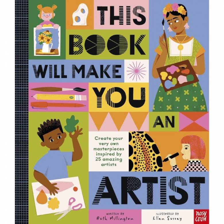 This Book Will Make You An Artist - Hardback Book