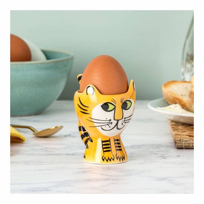 Tiger Ceramic Egg Cup
