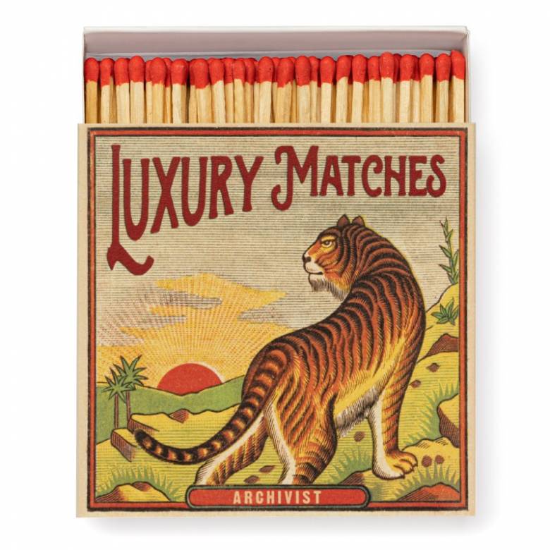 Tiger - Square Box Of Safety Matches