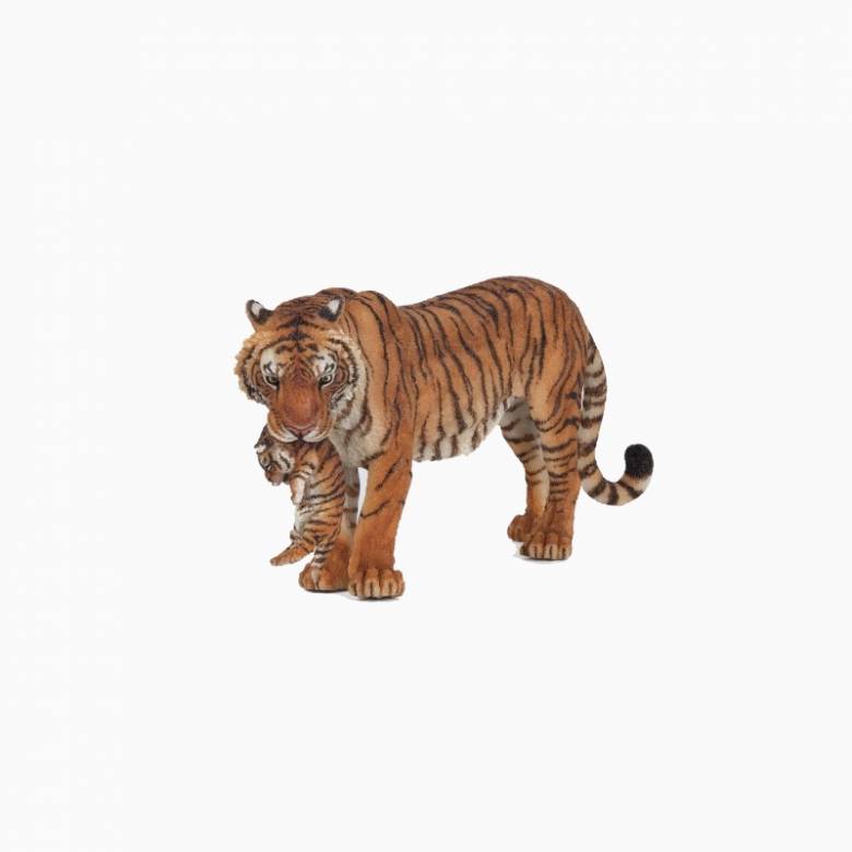 Tigress With Cub - Papo Wild Animal Figure