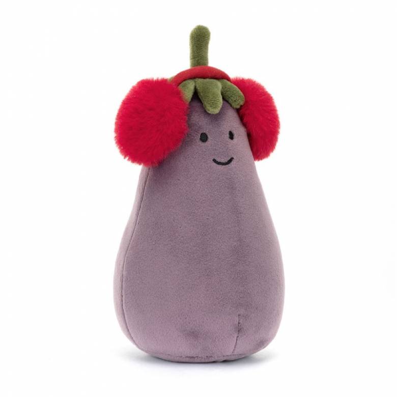 Toastie Vivacious Red Aubergine Soft Toy By Jellycat 0+