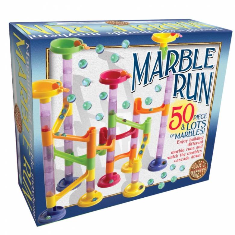 Traditional 50 Piece Marble Run