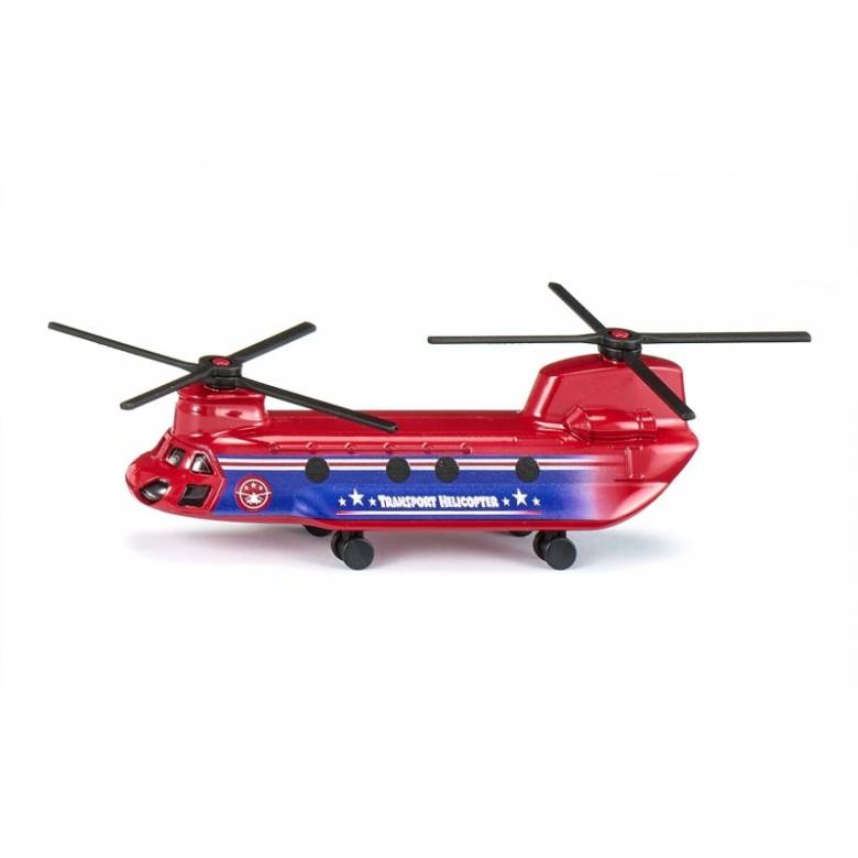Transport Helicopter - Double Die-Cast Toy Vehicle 1689 3+
