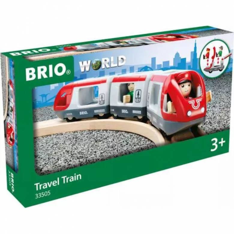 Travel Train By Brio Wooden Railway 3+