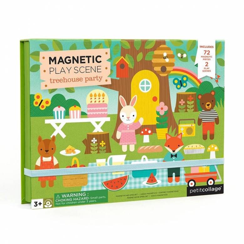 Treehouse Party - Magnetic Play Scene Set 3+