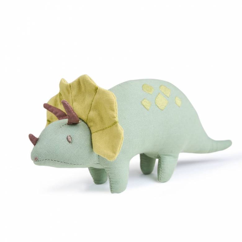 Trike Linen Dinosaur Soft Toy 0+