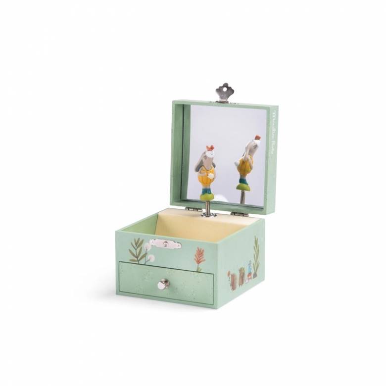 Trois Petit Lapin Music Box By Moulin Roty