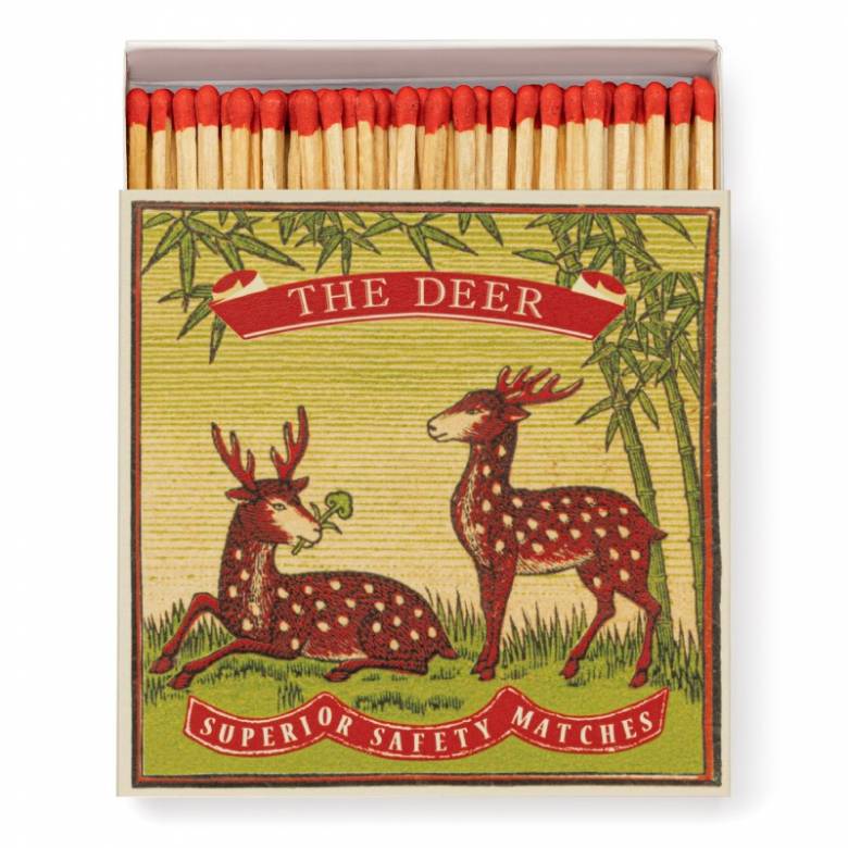 Two Deer - Square Box Of Safety Matches