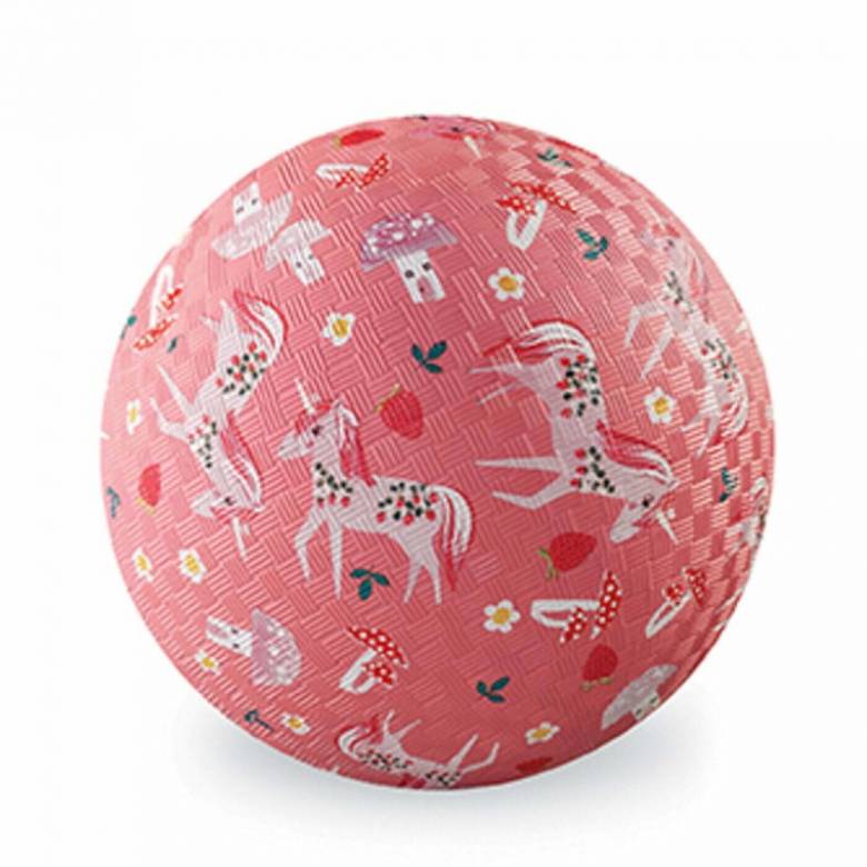 Pink Unicorn Garden - Large Picture Ball 18cm