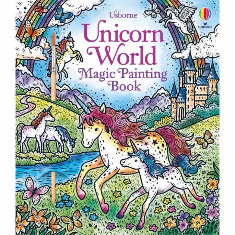 Unicorn World - Magic Painting Book