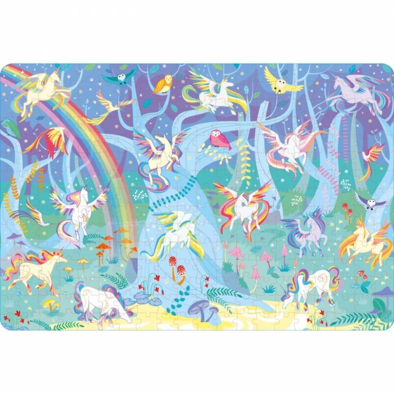 Unicorns - 300 Piece Jigsaw Puzzle & Book