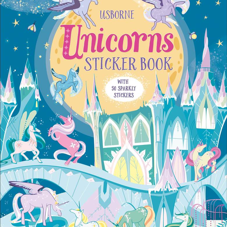 Usborne Unicorns Sticker Book