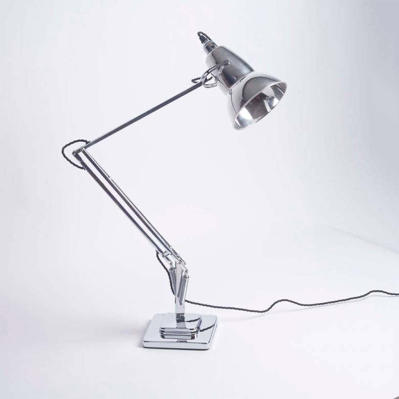 Vintage Restored Anglepoise Chrome Desk Lamp Model 1227