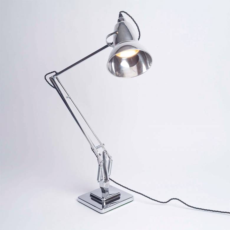 Vintage Restored Anglepoise Chrome Desk Lamp Model 1227