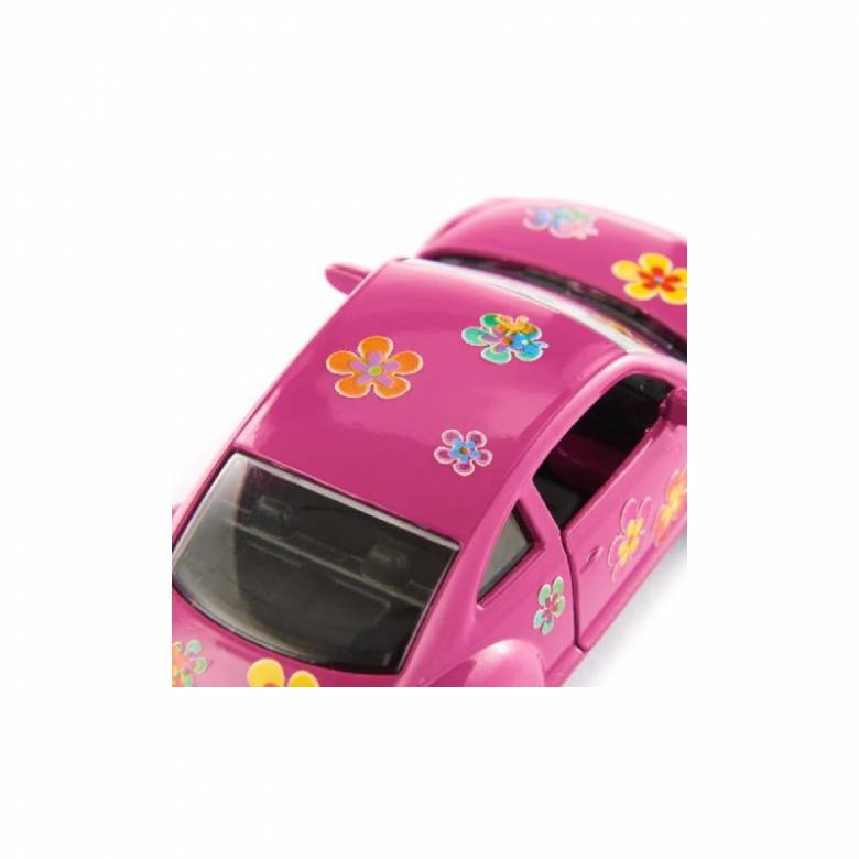 VW Beetle In Pink - Single Die-Cast Toy Vehicle 1488 3+