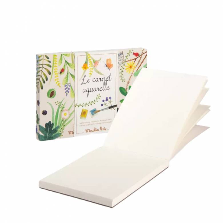 Watercolour Notebook Pad By Moulin Roty